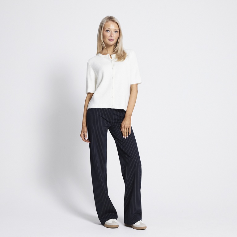 Low waist dress pants "Estrid" Dark Blue